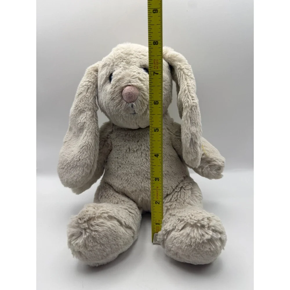 Steiff Hoppie Bunny Soft Cuddly Friends Beige Plush Rabbit 063856 9 Inch